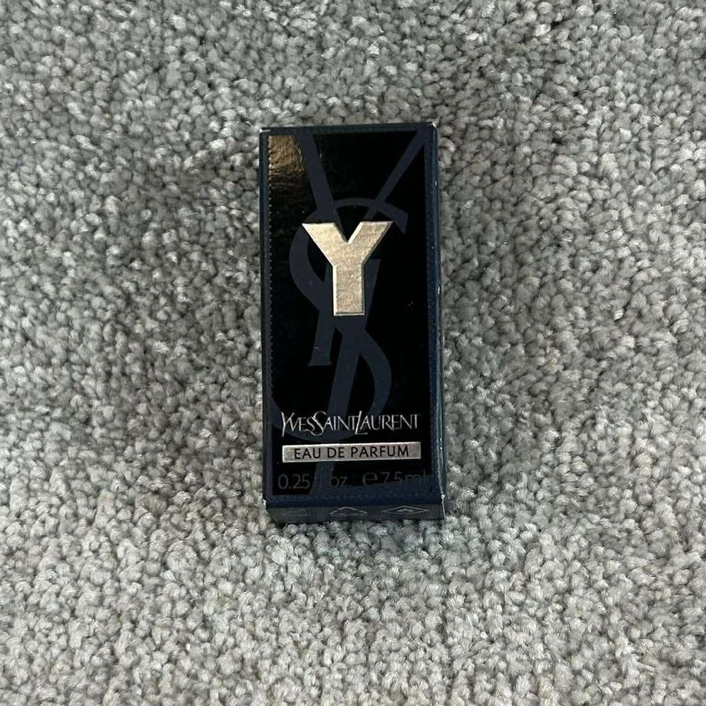 Yves Saint Laurent Y Eau de Parfum Blue Travel Mini Fragrance Mens 0.25oz 7.5ml